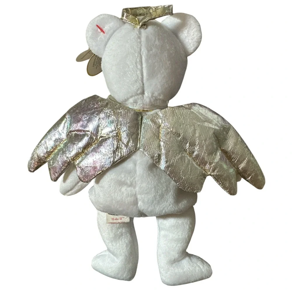 Ty Beanie Babies Halo‎ II Angel Bear Kids 9